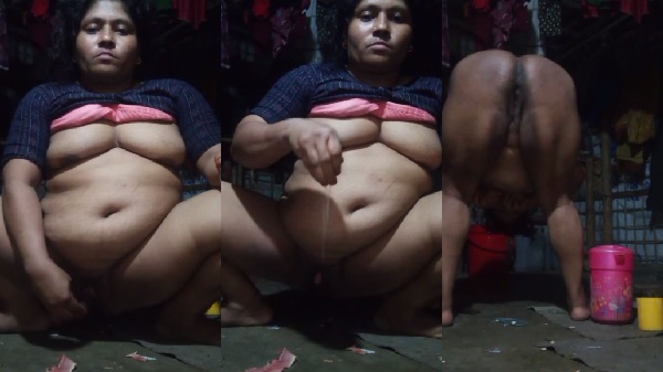 Desi village aunty ka real orgasam masturbation karte hue - Video thumbnail
