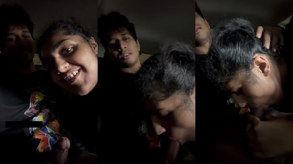 College girl nai raatko chusi car mai bf ka lund - Video thumbnail